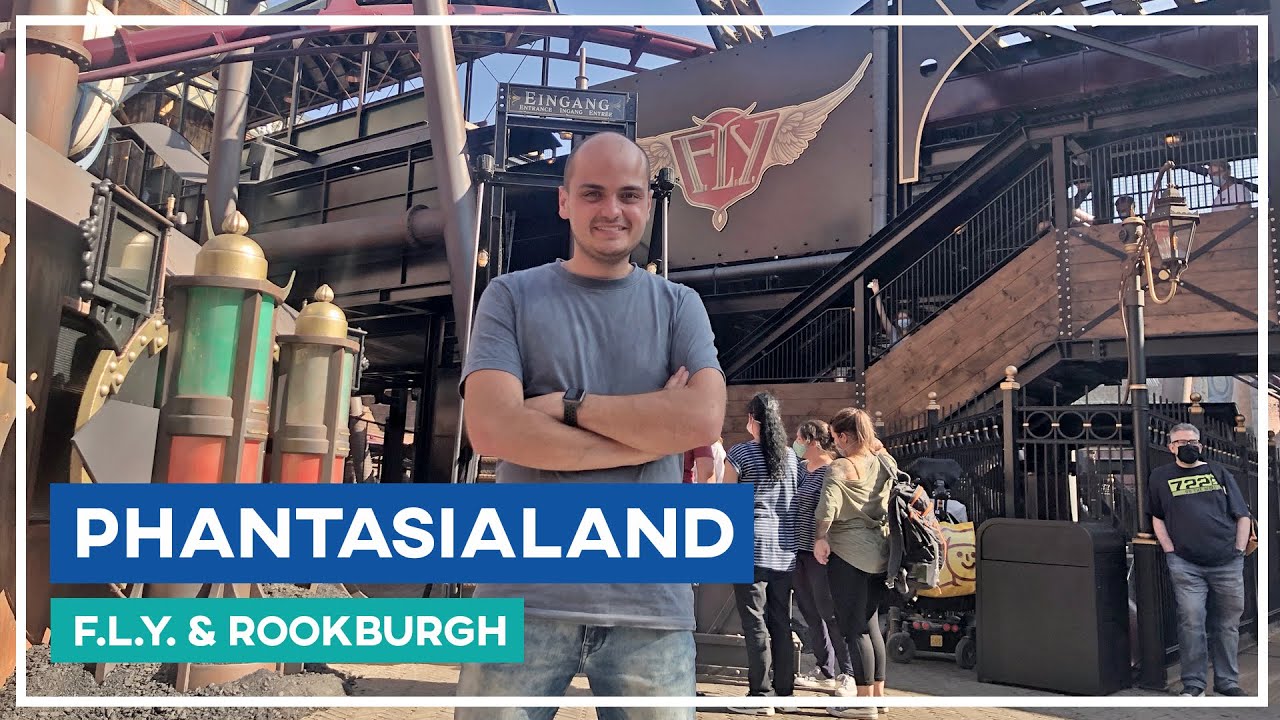 Nieuwe achtbaan F.L.Y. & Rookburgh in Phantasialand testen!