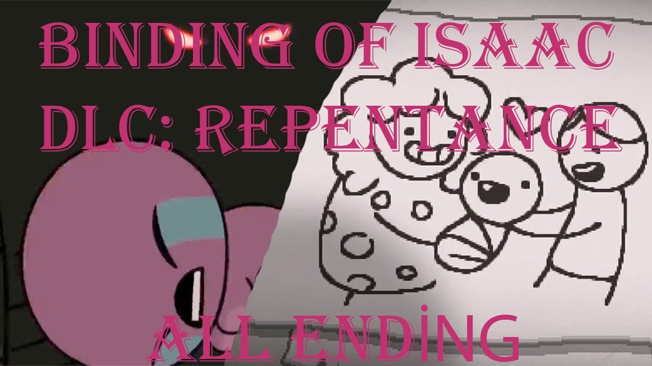 Binding of Isaac DLC: Repentance All Endings (No Commentary)