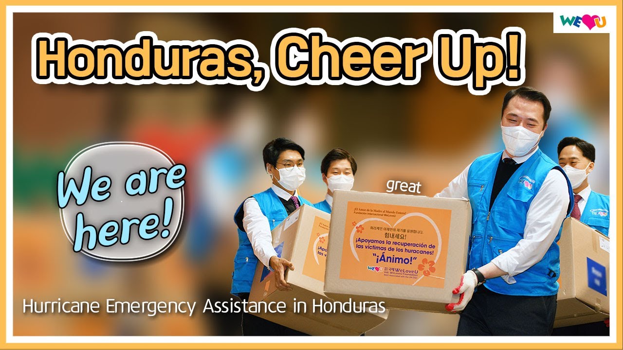 The Chairwoman Zahng Gil-jah’s Emergency Support of Hurricane-affected Areas | WeLoveU