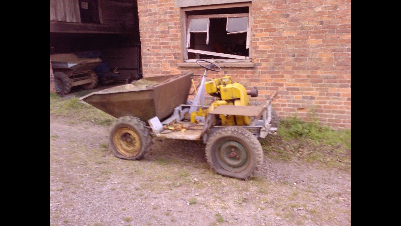 Barford Beaver 1 Cylinder Dumper Will it Run? First Start in no one knows how long
