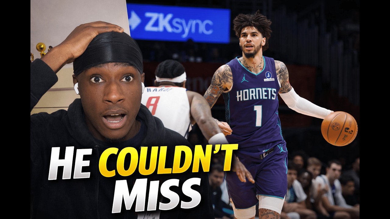 LaMelo Ball Couldn't miss against The Washington Wizards 10 threes!!| Reaction Video