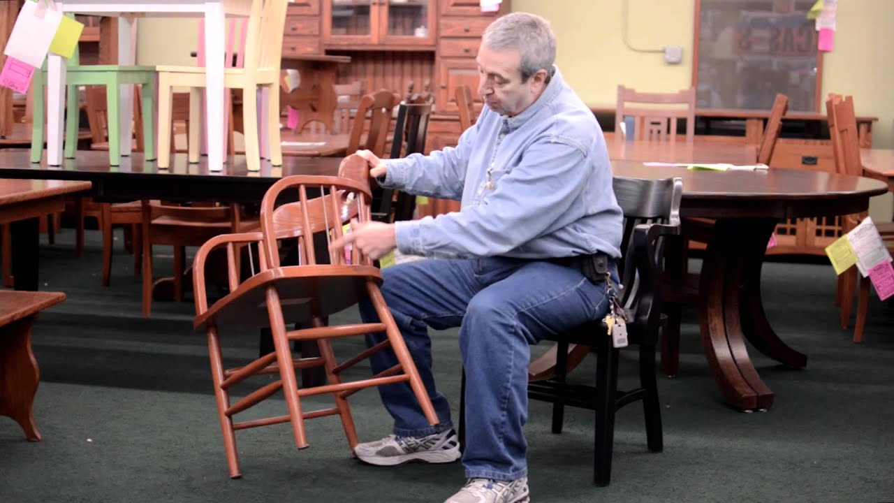 Barn Furniture - Original Caboose or Saloon Chair