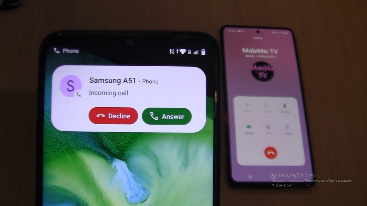 Over the Horizon Incoming call&Outgoing call at the Same Samsung Galaxy A51 +Realme c 35