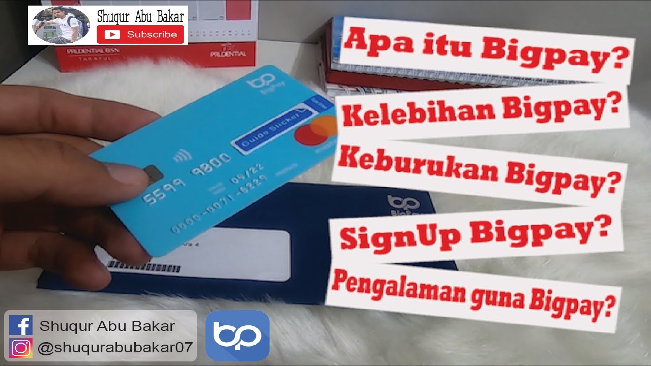 Perkara yang anda kena tahu sebelum apply BIGPAY CARD | Apa itu BigPay? Daftar & Dapat percuma RM10