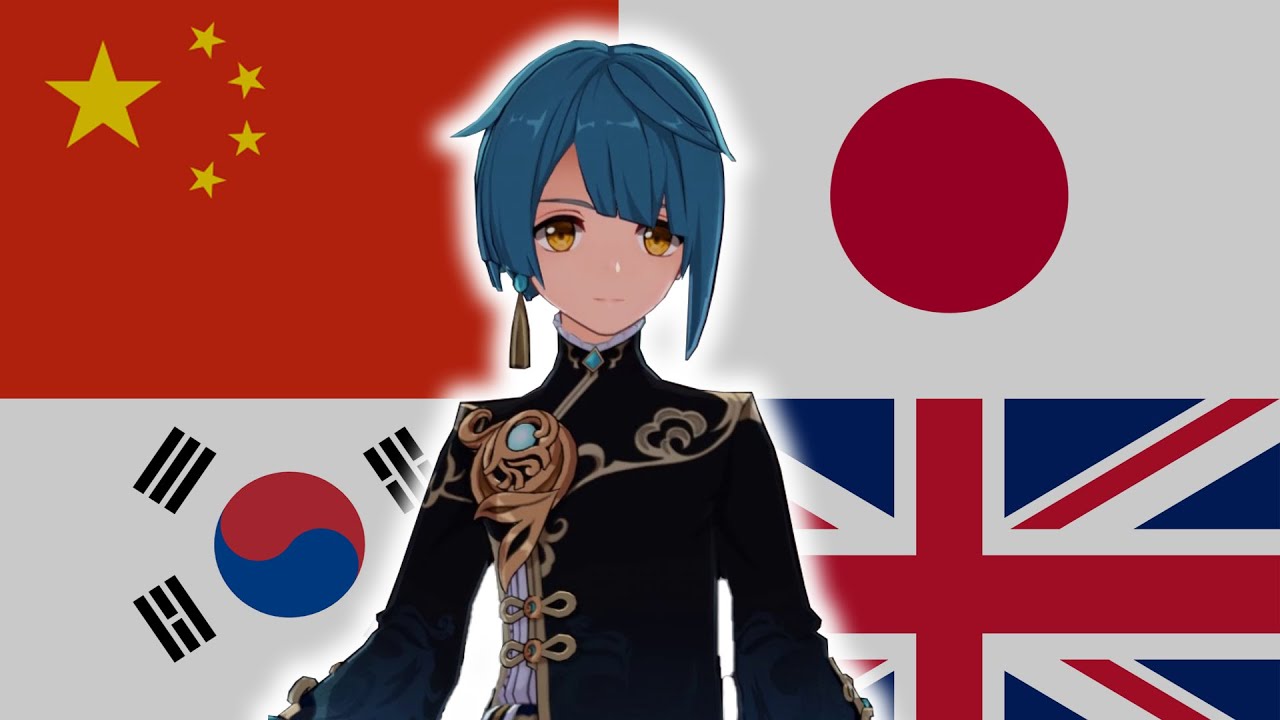 Xingqiu in All Languages [Genshin Impact]
