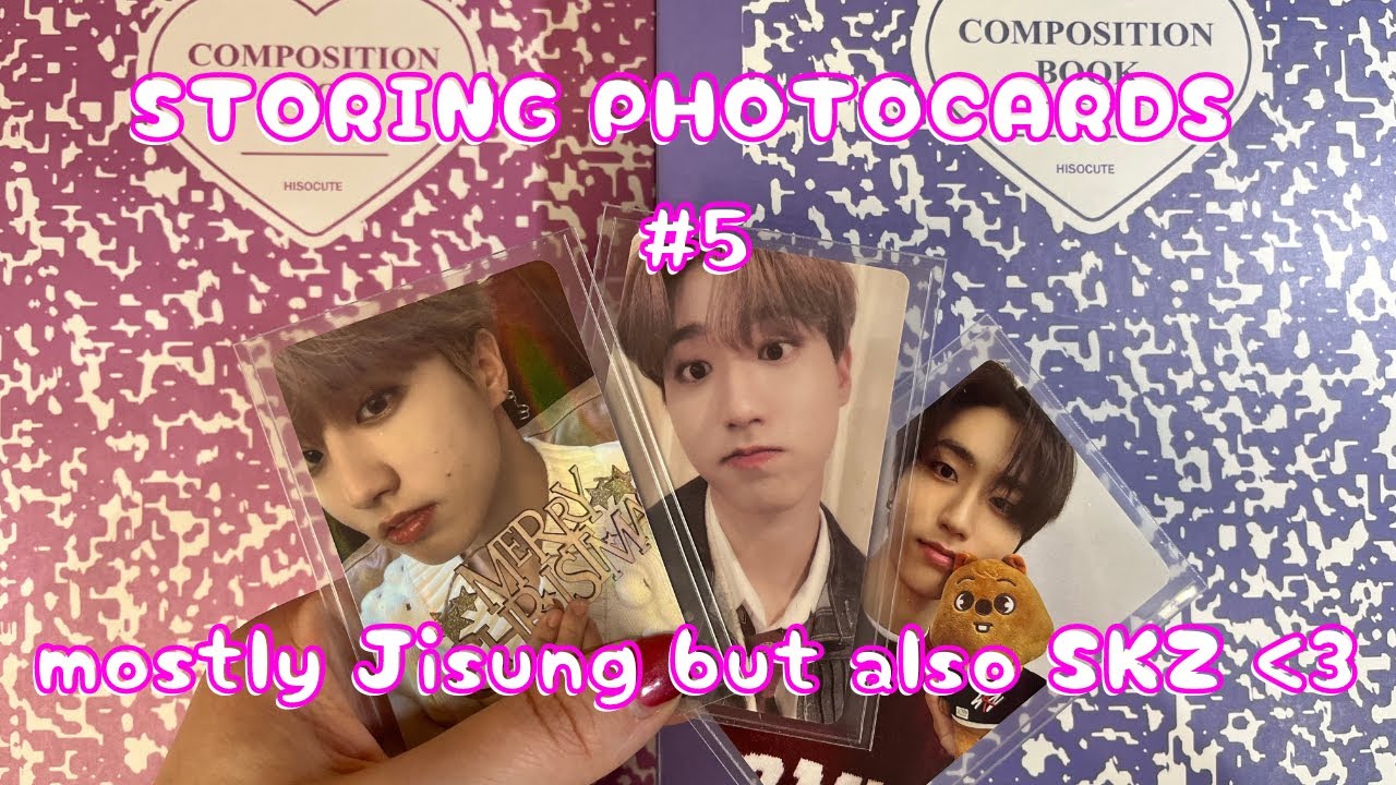 ✩ Storing photocards #5 || Han Jisung & Stray Kids