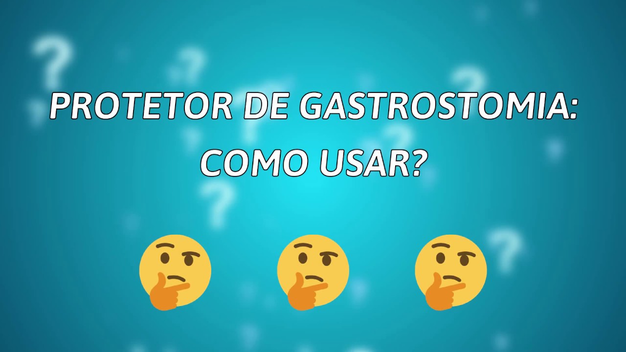 Como usar uma cinta Protetora de Gastrostomia e Jejunostomia?