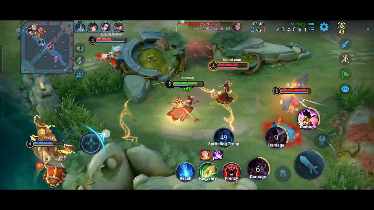 Hok gao and hou yi gameplay