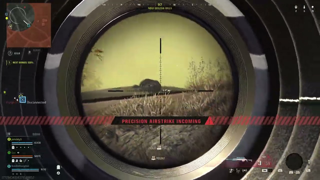 20250416 Verdansk - Great solo hunt final kill (CR56 Amax & HDR)