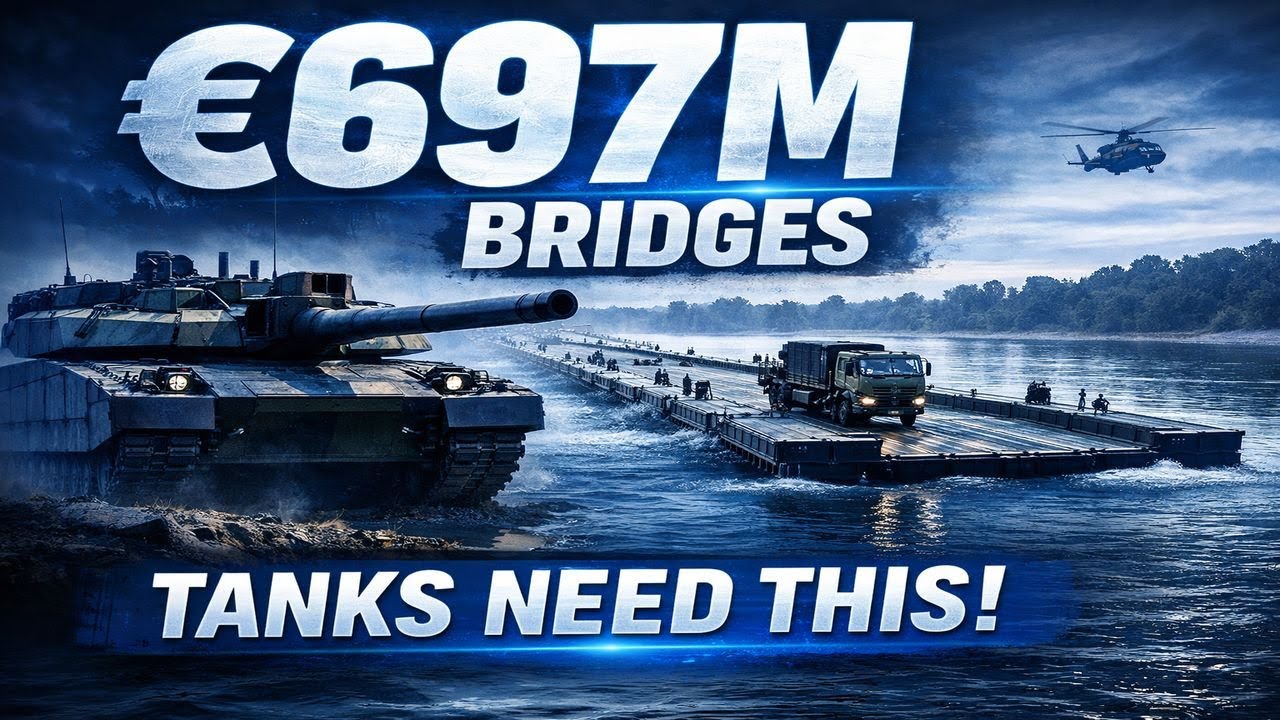 Syfrall Explained: France’s New Heavy Floating Bridges for Leclerc Tanks & NATO