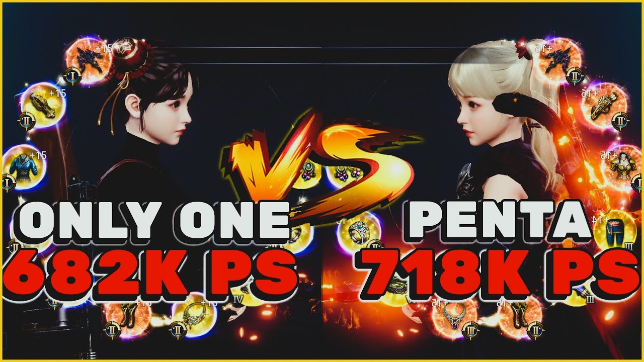 TOP2 ARBA 682K PS VS TOP1 ARBA 718K PS ONLYONE TEAM VS PENTA TEAM AT HYDRA 5 BOSS CONTEST | DS MIR4