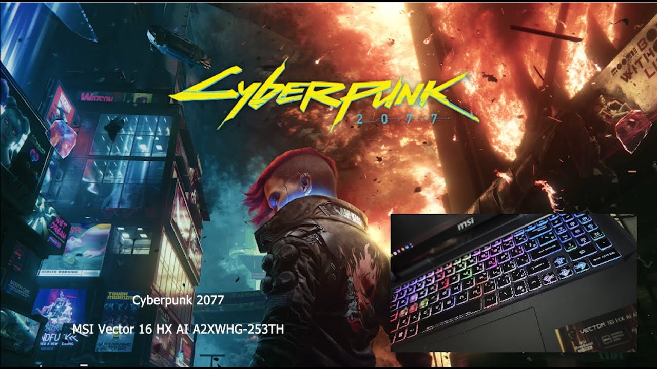 MSI Vector 16 HX AI A2XWHG-253TH - EP.6 Cyberpunk2077 RTX 5070 TI Laptop