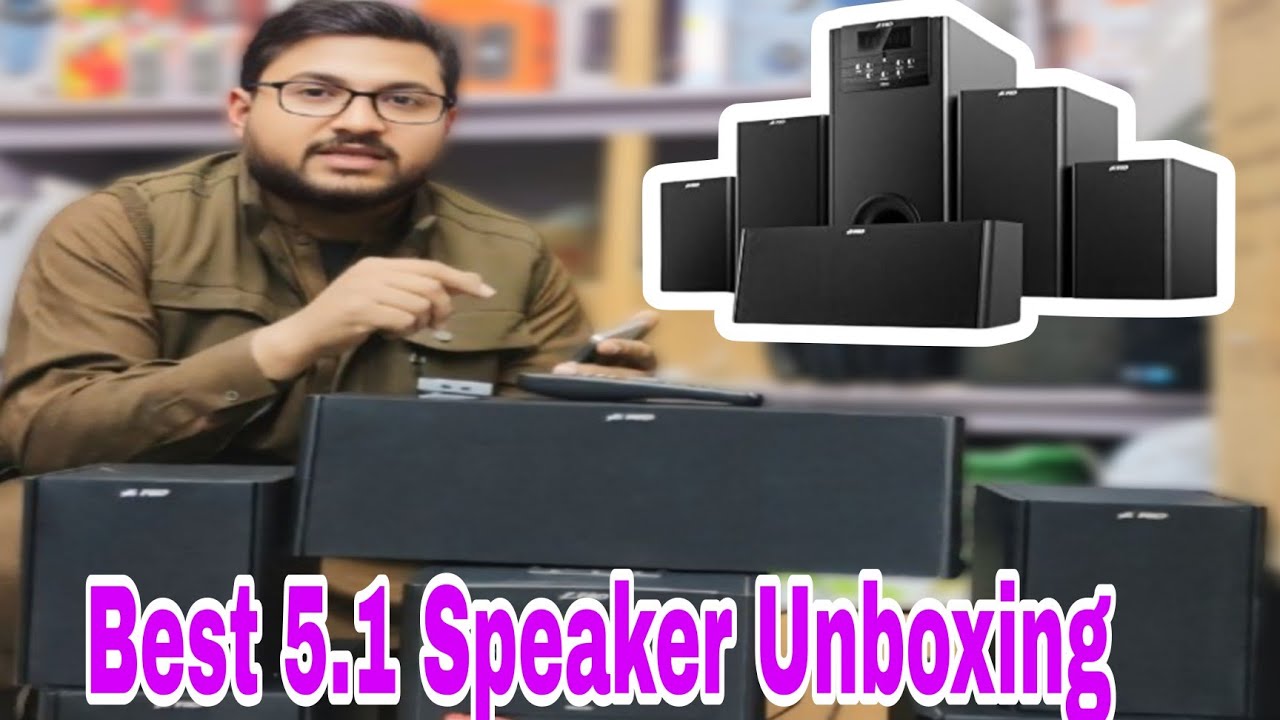 Unboxing F&D F8000U Woofer | Best 5.1 Sound Experience