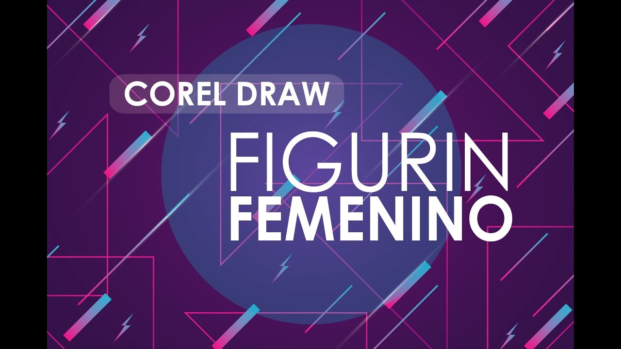 #Figurin femenino: Como dibujar figurines de #moda (#coreldraw)