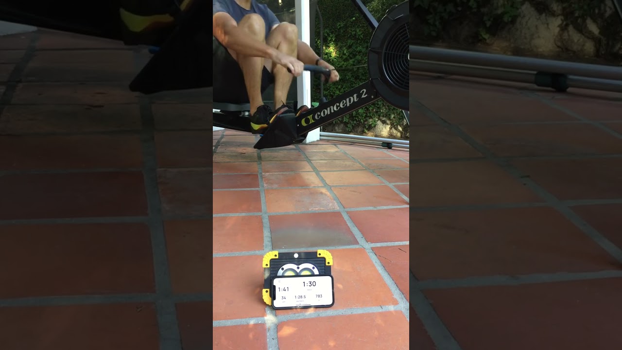 Indoor rowing World record 50yr 4min - 1361m