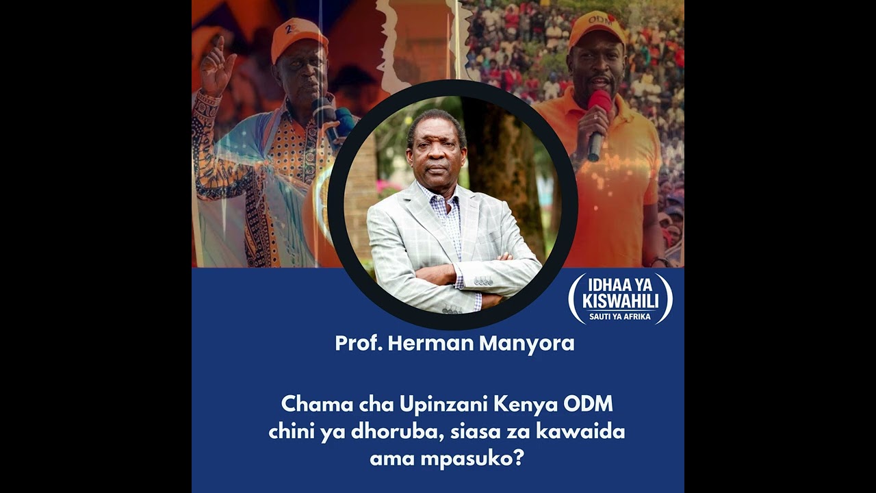 Mgogoro wa Urithi Ndani ya #ODM: Je, Chama Kinajijenga Upya au Kinasambaratika?