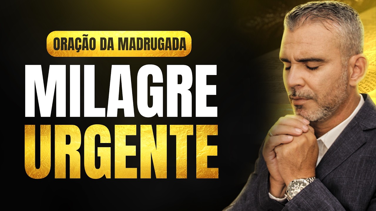 Oração da Madrugada Milagre Urgente