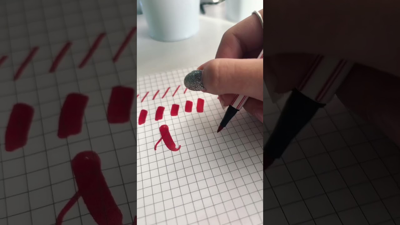 ecco come fare il lettering con le brush pen!💞