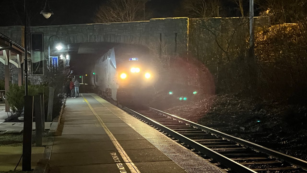 Amtrak Downeasters at Durham NH