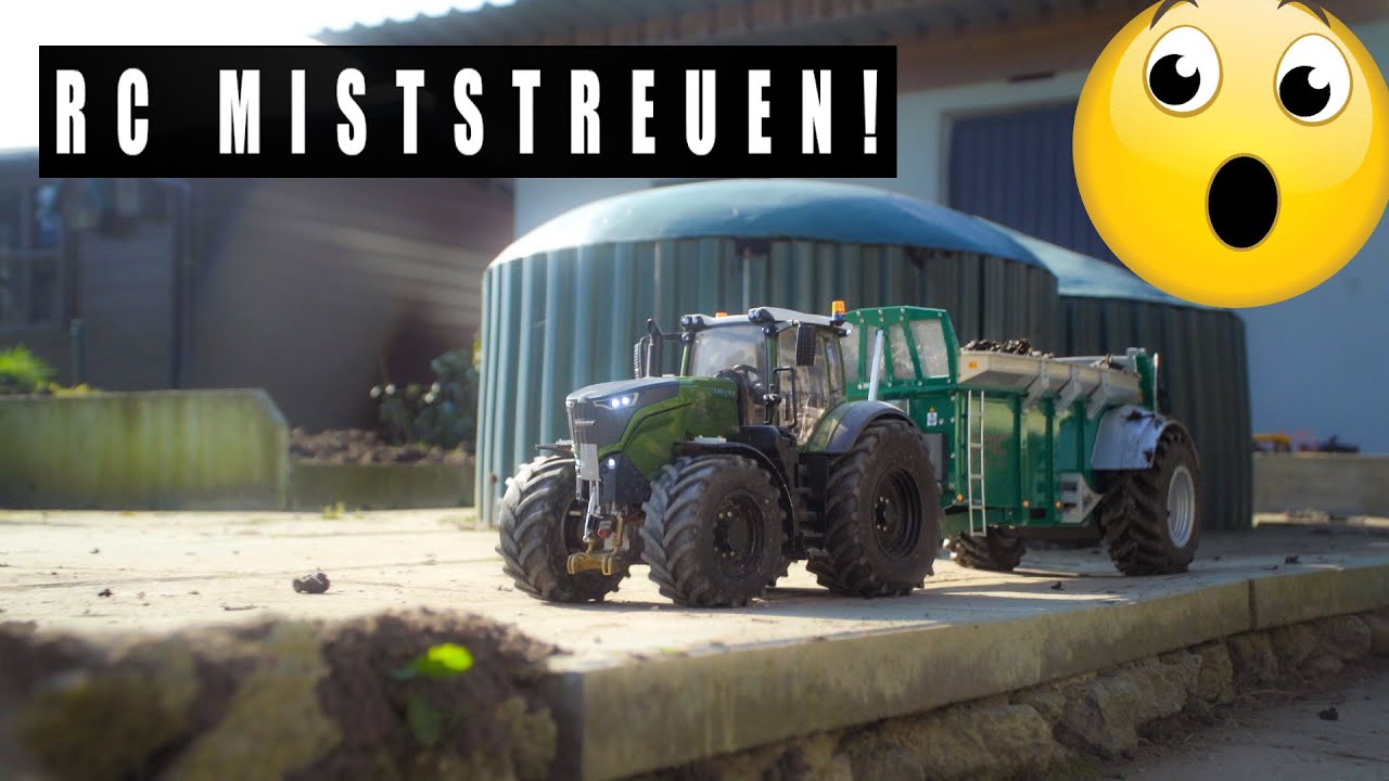 Lets Play RC Farming #5 - MIST streuen im VORGARTEN! - Biogas Anlage #epicvill