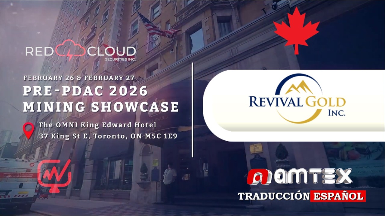 RevivalGold en PRE PDAC 2026 Plan de oro de 100,000 onzas al año en Utah | Scott Trebilcock