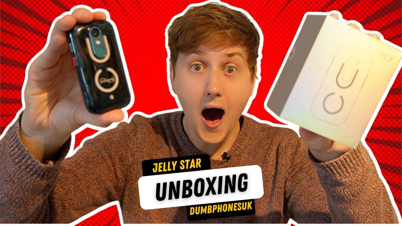 Jelly Star || Unboxing the WORLDS SMALLEST Android 13 Smartphone || Unboxing Video