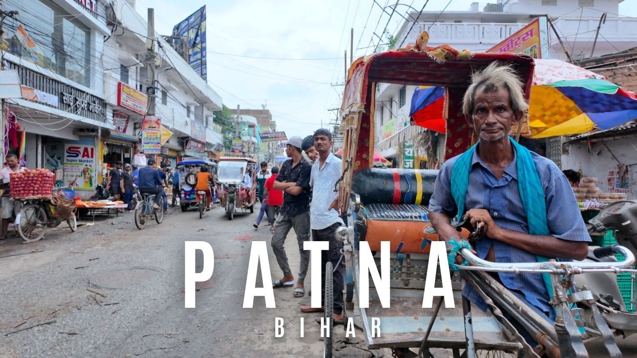 【India Walk 4K】 Gandhi Ghat to Bari Path | Patna | Bihar | 2024