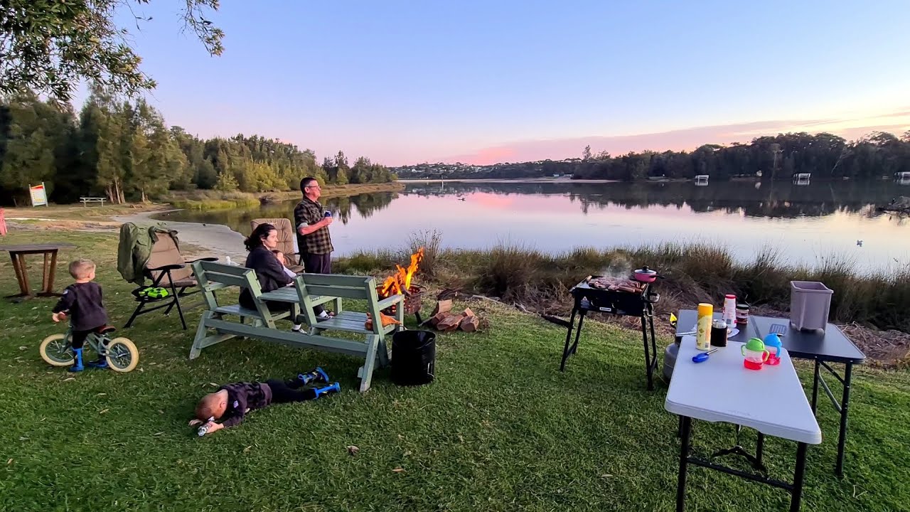 Camping and Cooking. Holiday Haven Burrill Lake NSW