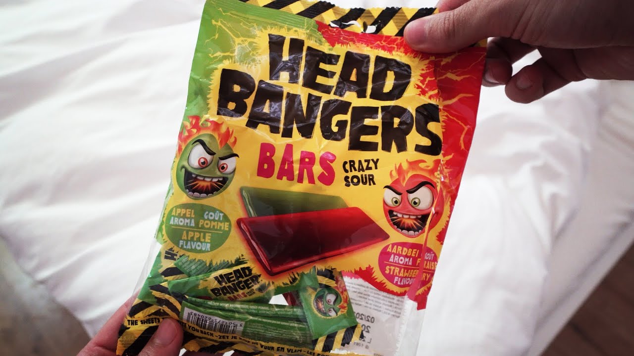 Craaaazy Sour Candy: Head Bangers (Dangerous)