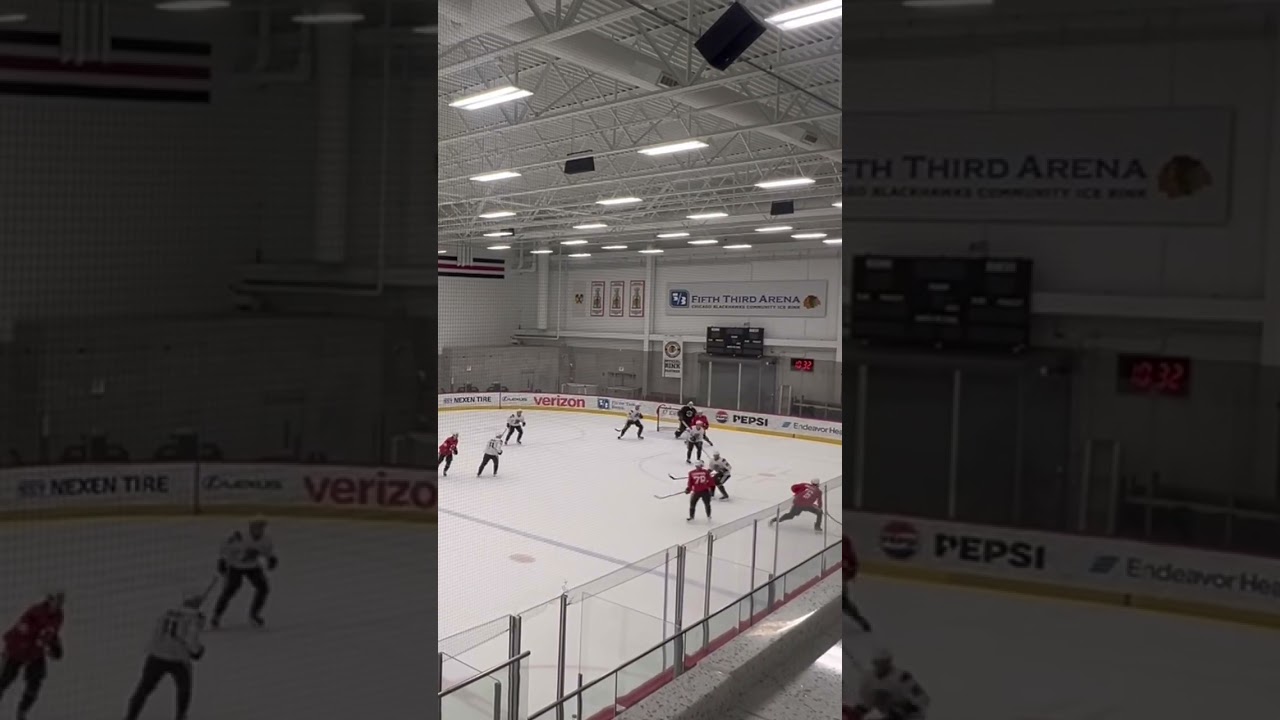 Sam Rinzel has so much offensive upside. Rinzel could be a Calder dark horse this year #Blackhawks
