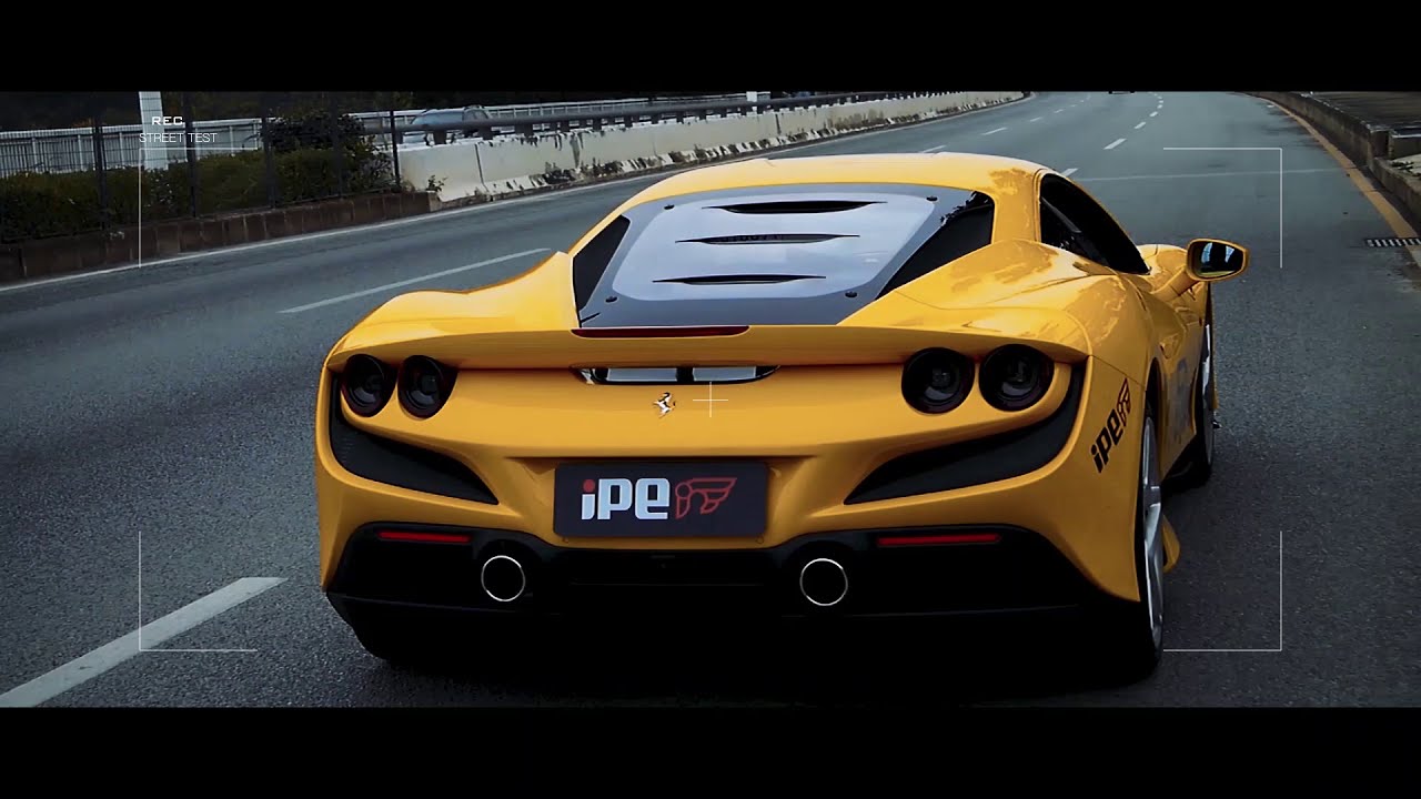 Ferrari F8 Tributo iPE Exhaust System