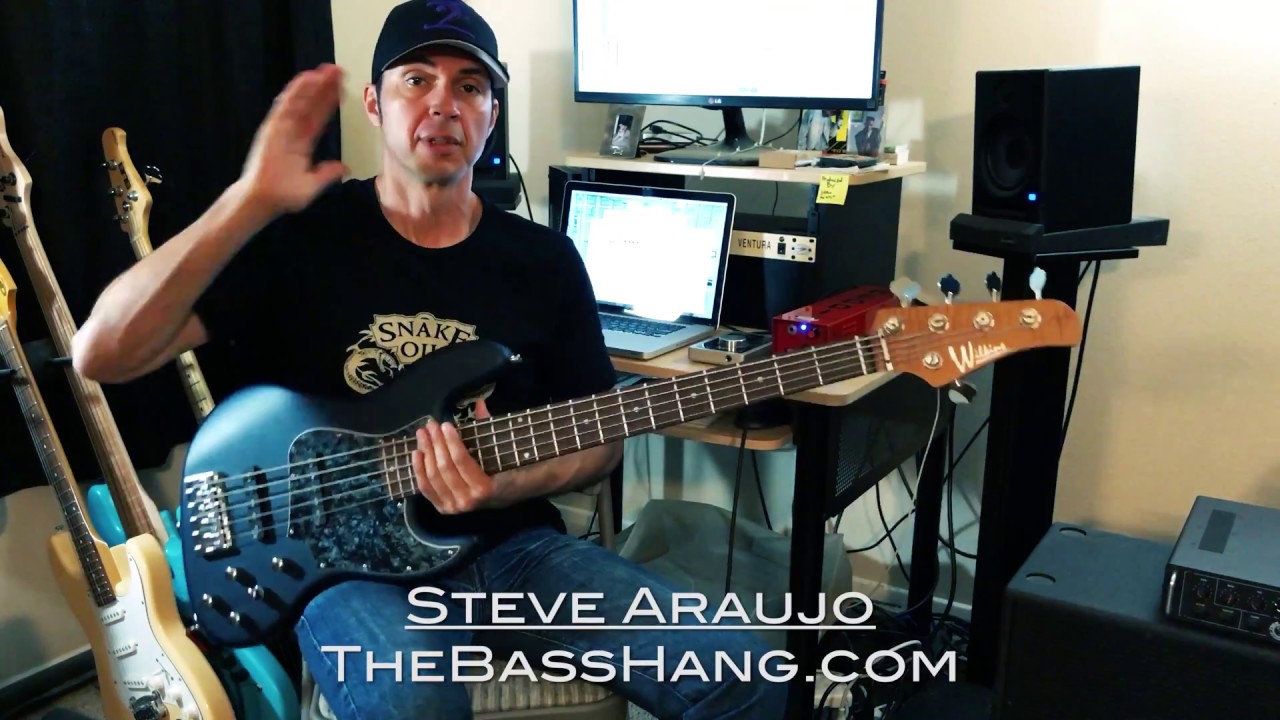 Wilkins Road Tested WRTJ5 Cayenne 5 String Bass Demo