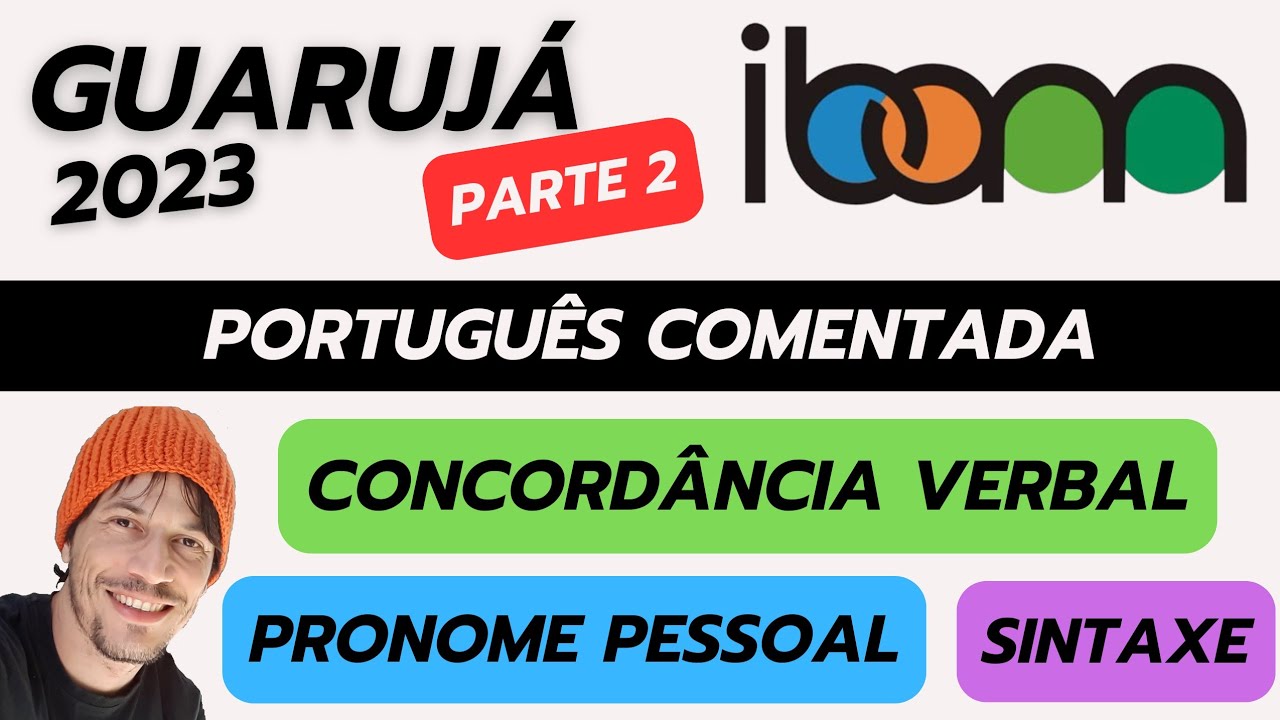 IBAM | Concordância e Pronomes | Guarujá 2023 | Parte 2