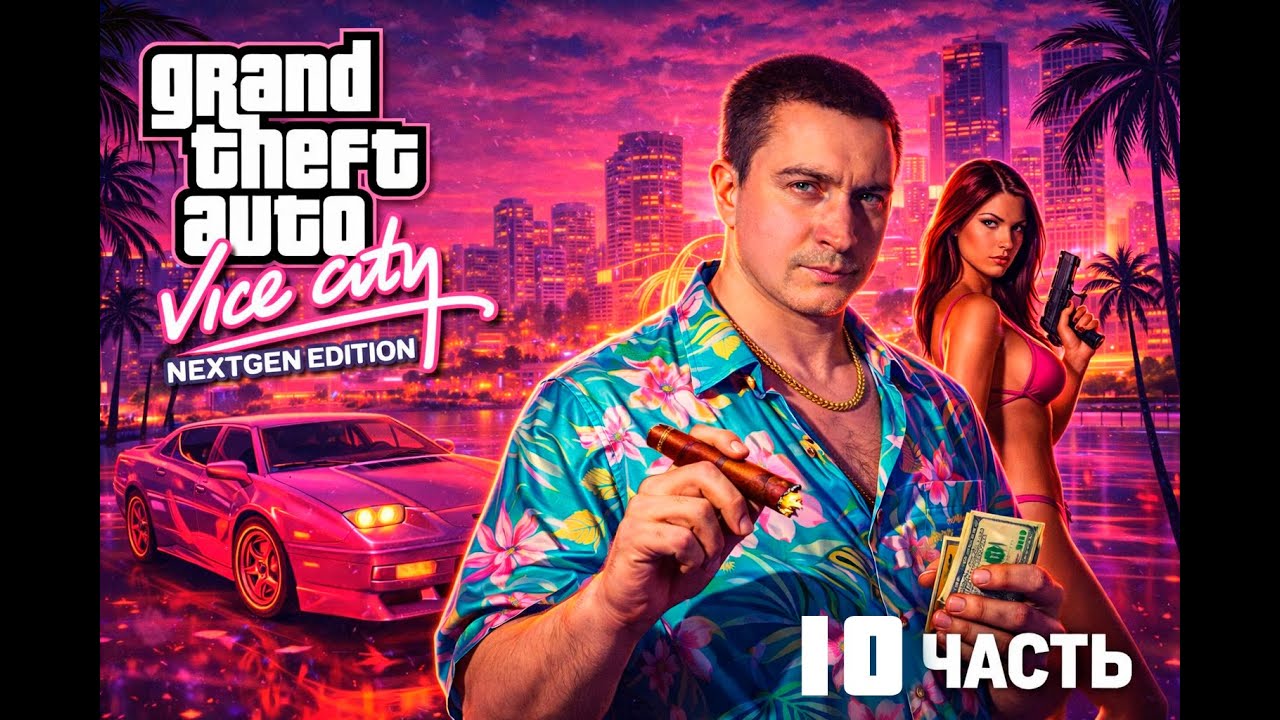 GTA / Grand Theft Auto: Vice City Nextgen Edition gameplay 10 part Прохождение | 10 часть