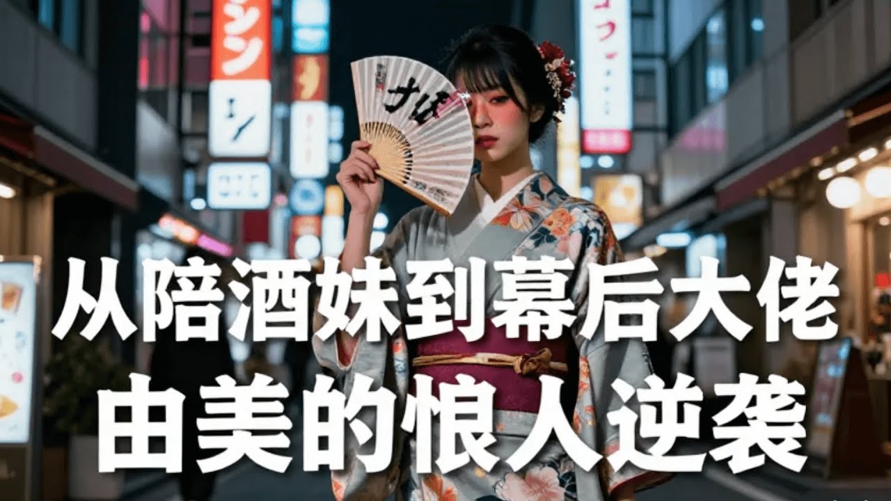 东京风俗女性的惊人逆袭：从霓虹灯下的陪酒妹，到掌控帝国的幕后女王！由美真实故事揭秘