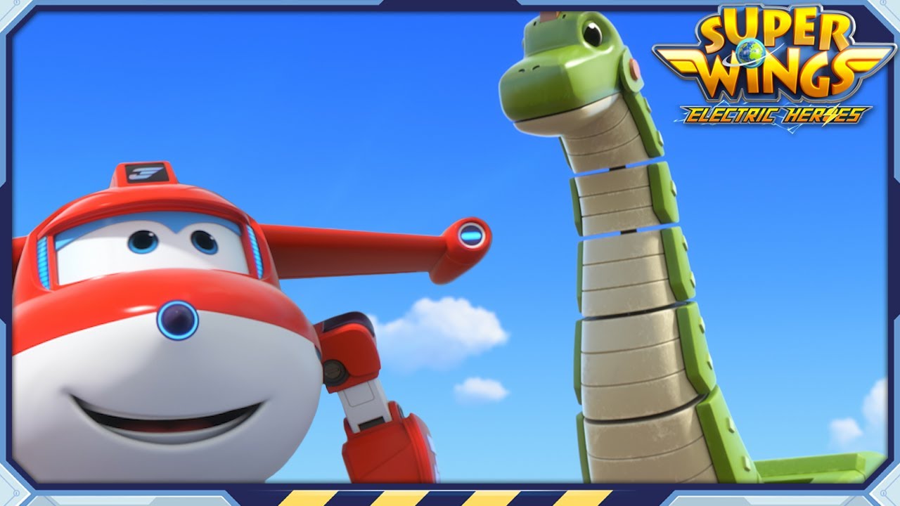 [SUPERWINGS8] Dino-Riffic Day Out | Superwings Electric Heroes | S8 EP16