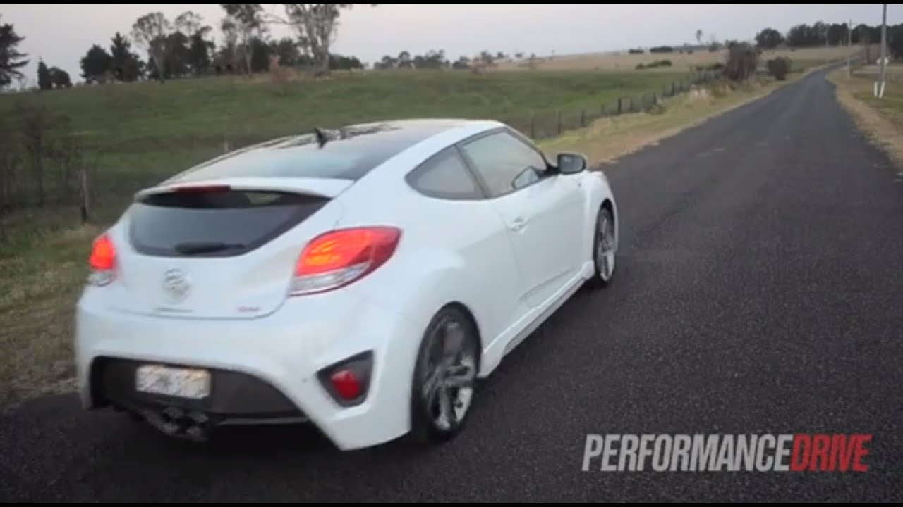 2012 Hyundai Veloster SR Turbo engine sound and 0-100km/h