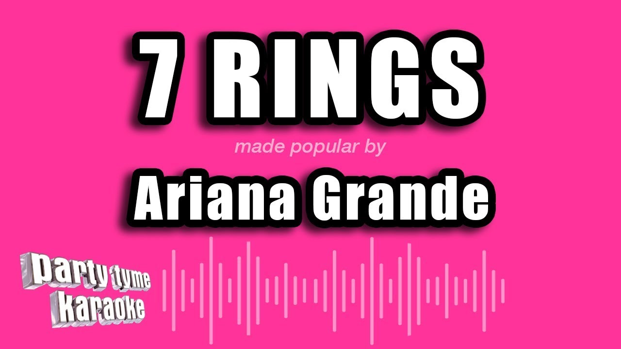 Ariana Grande - 7 rings (Karaoke Version)