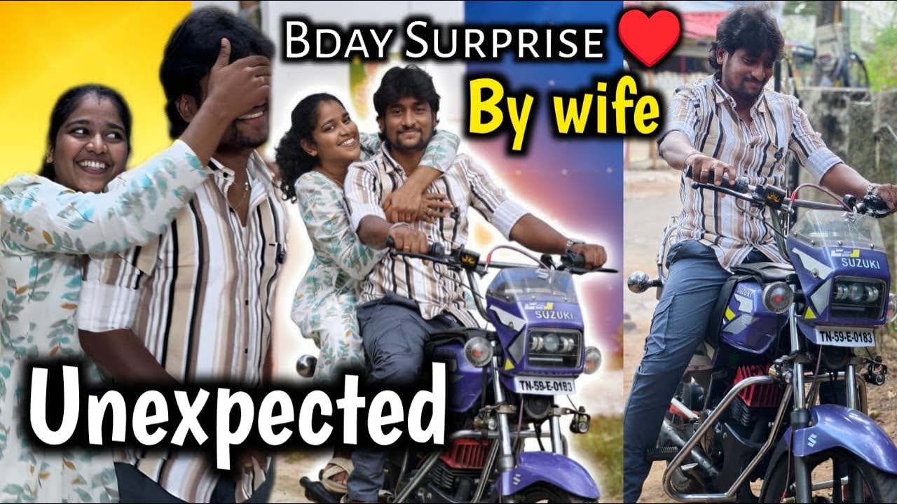 Unexpected surprise by wife ❤️🥹 Oru Payanukku vera enna venum🙈  