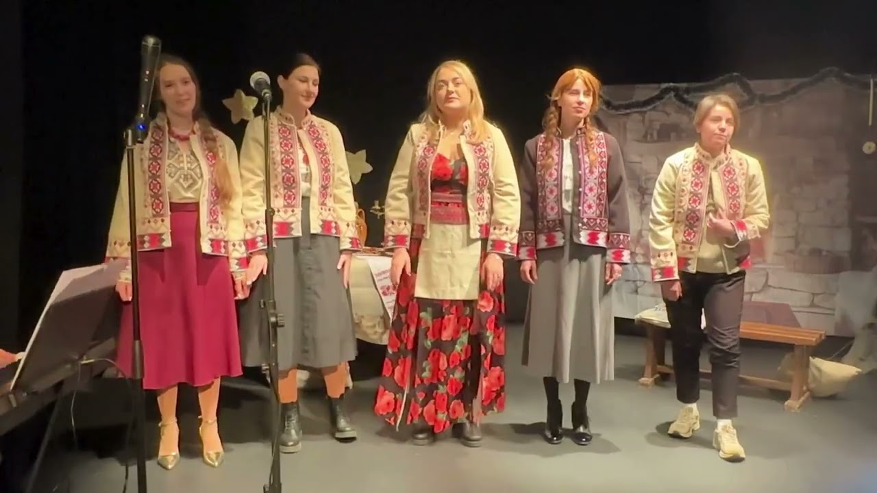 3.«Ніч перед Різдвом» за мотивами повісті  М.Гоголя   Перша репетиція Сцена №3 Тиха ніч Silent Night