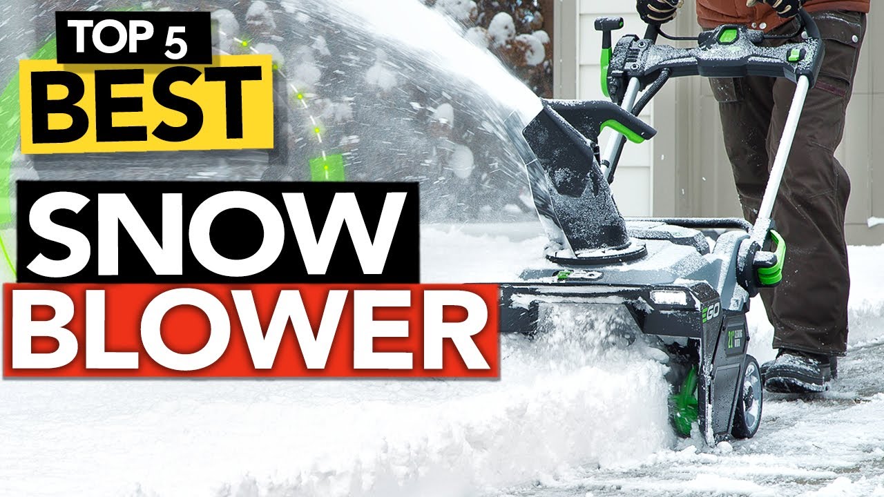 ✅ TOP 5 Best Snow Blower [ Buyer's Guide ]