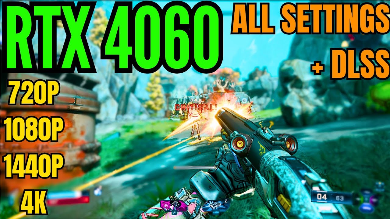 🔥  RTX 4060 8GB | Borderlands 4 Benchmark | 720p, 1080p, 1440p, 4K + DLSS Performance Test