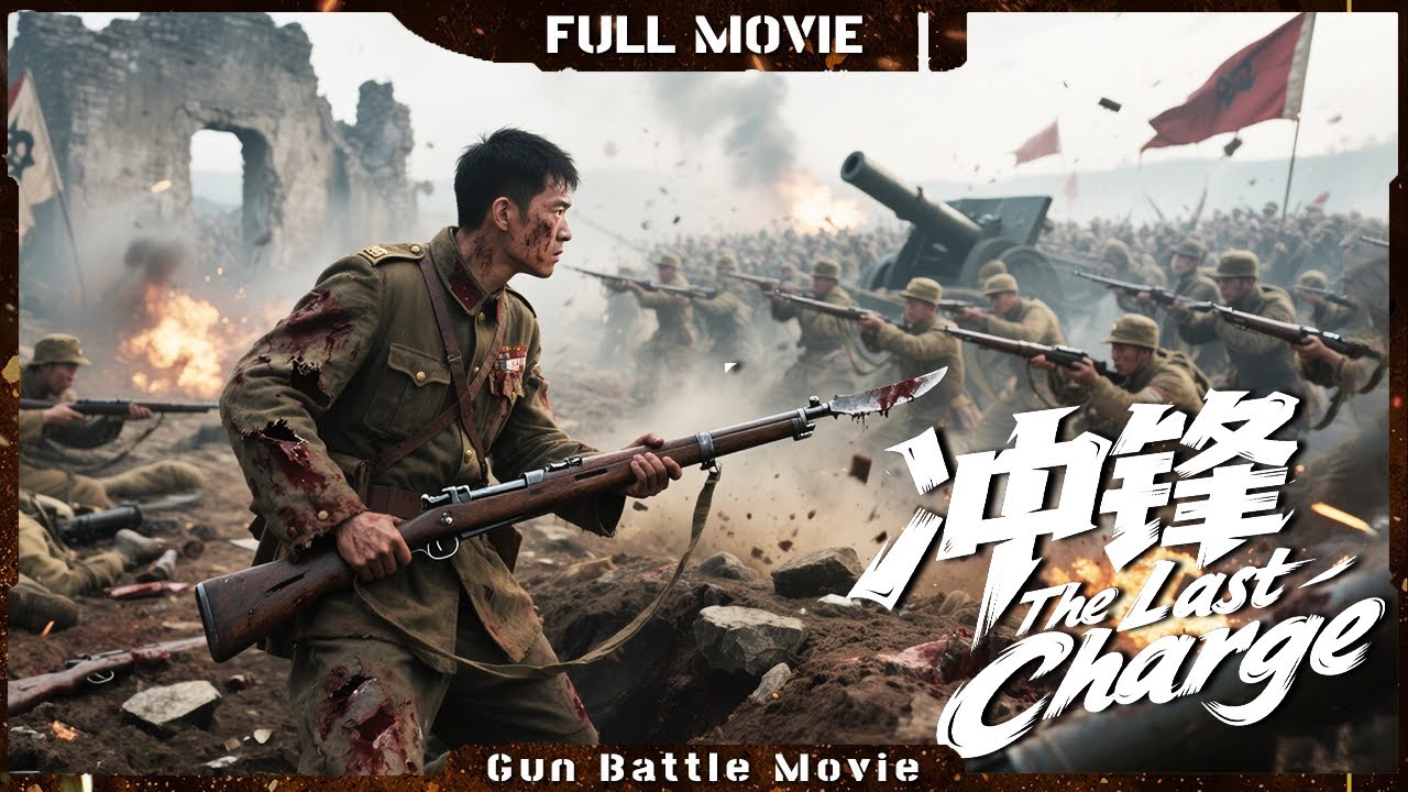 Multi SUB【冲锋 The Last Charge】一人击退美军8轮进攻！中国第一位特级英雄的终极一战！ | Full | GunBattleMovie