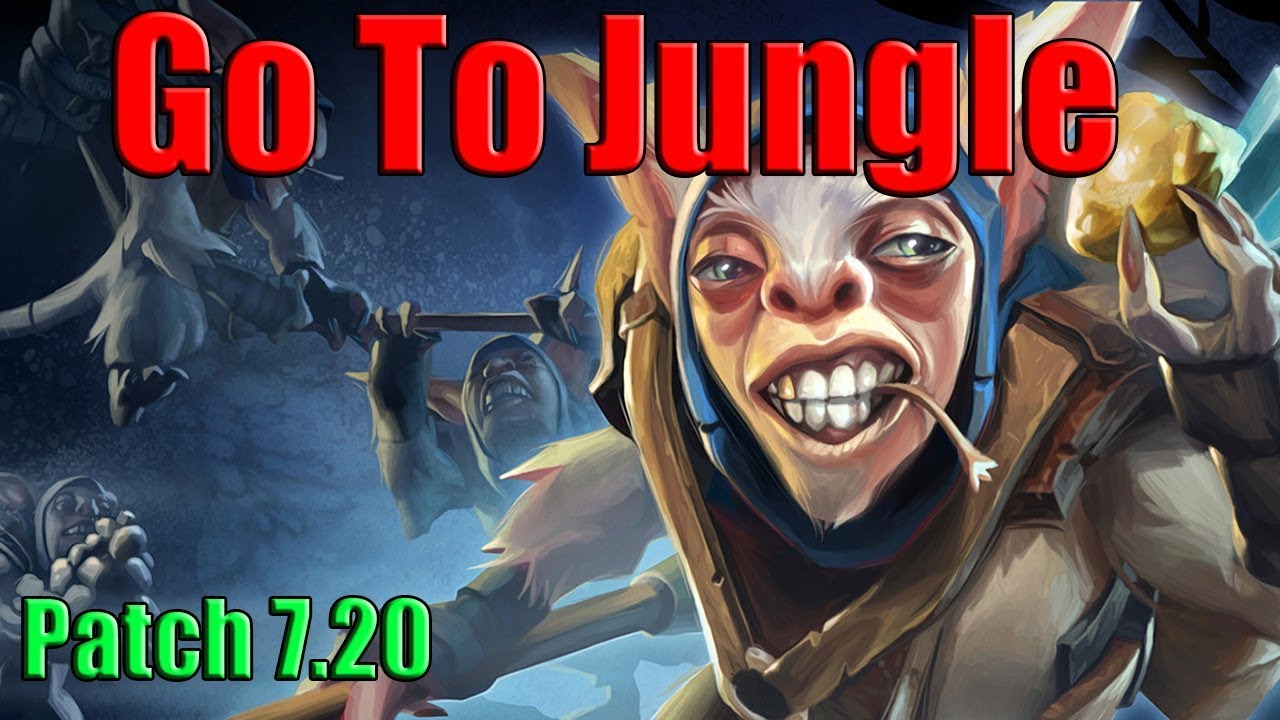 DoTa 2 Go To Jungle Meepo Patch 7.20