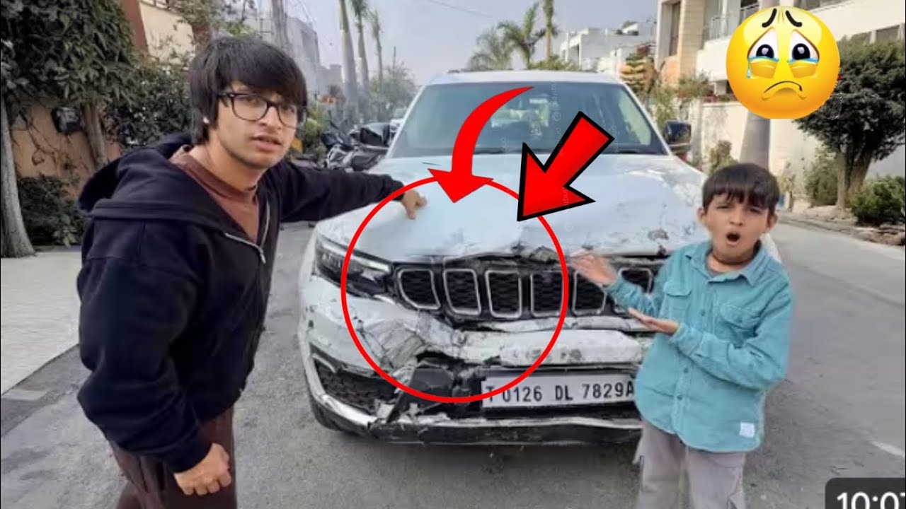 Sahil ka car accident ho gaya 