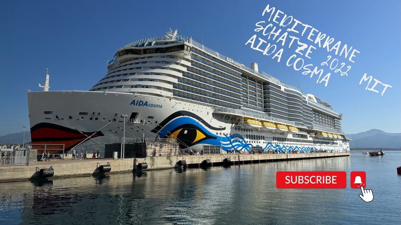 Kreuzfahrt „Mediterrane Schätze“ ab Mallorca auf AIDA Cosma im Oktober 2022 Teil 1
