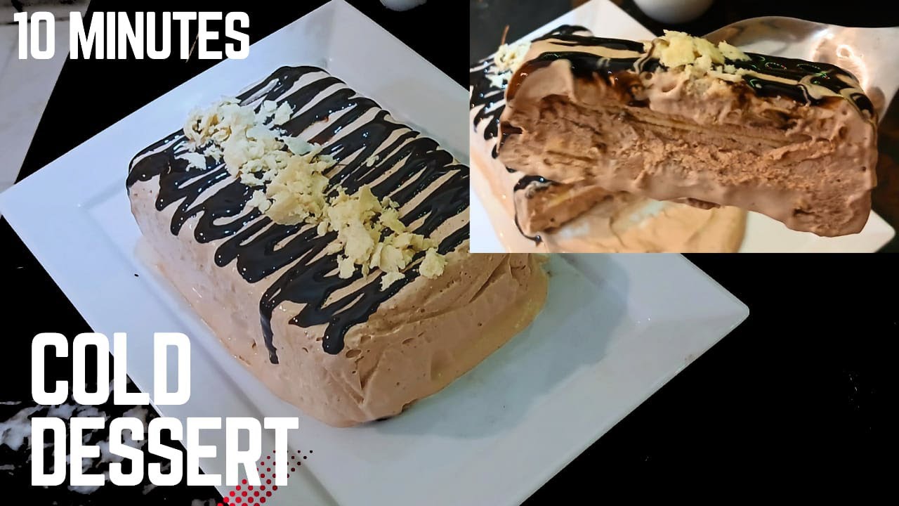 10 minutes dessert recipe | Cold dessert recipe | No bake quick dessert | by food with shimmy 