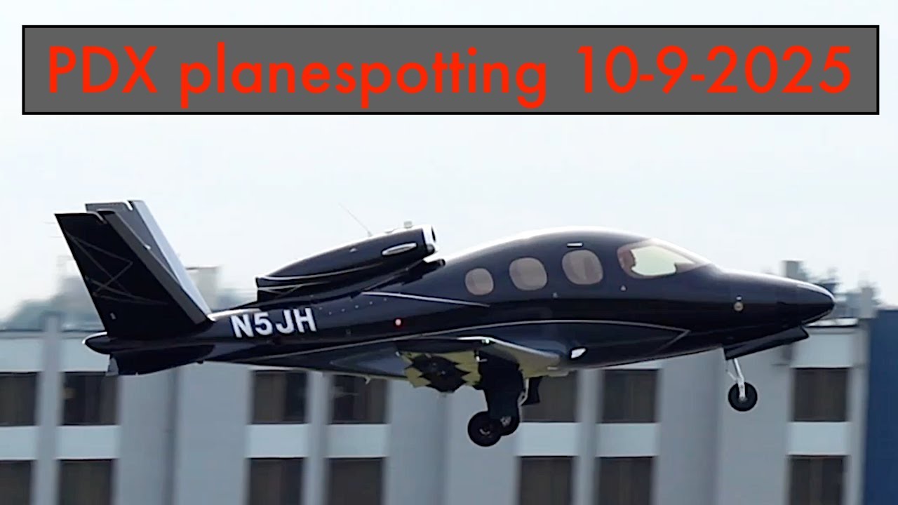 PDX planespotting 10-9-2025