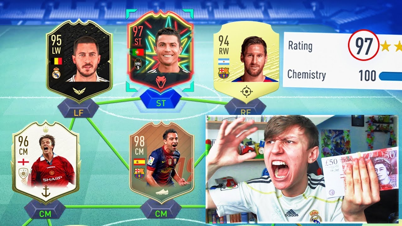 DOES SPENDING $5,000 GET YOU A 197 FUT DRAFT!! (FIFA 19)