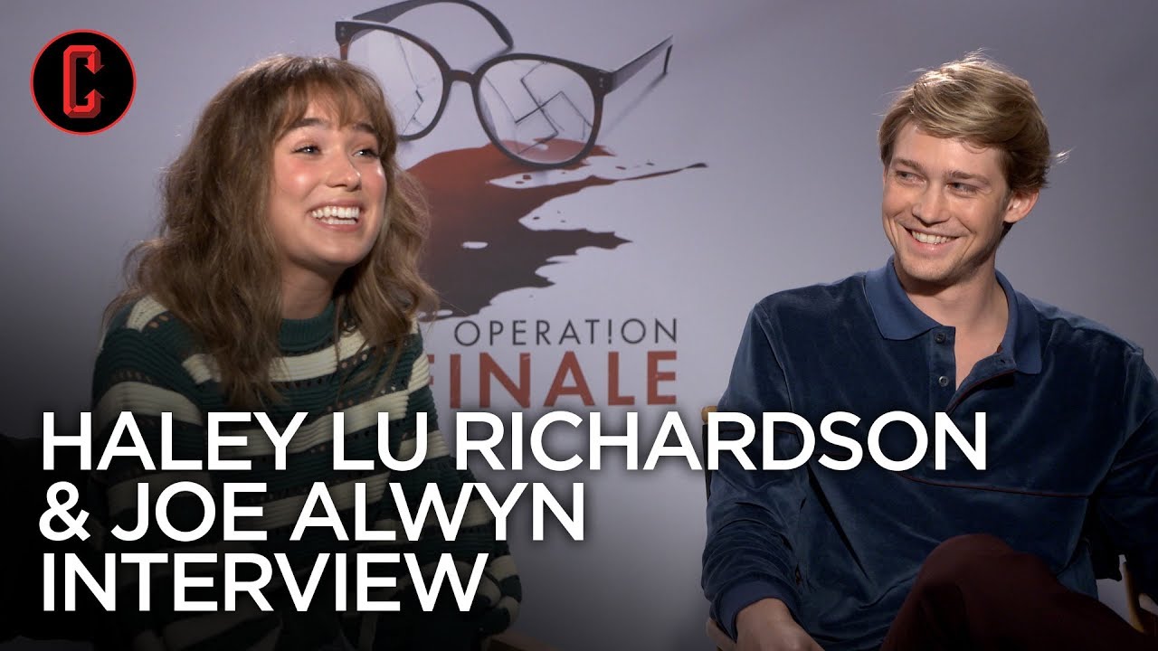 Haley Lu Richardson and Joe Alwyn on Filming the Most Emotional Scenes in 'Operation Finale'